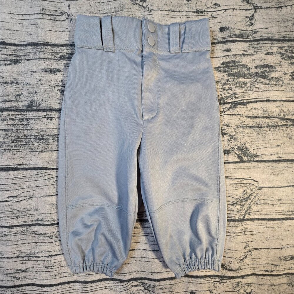 Tag Gray Baseball Pants Knickers Youth Kids Size Small